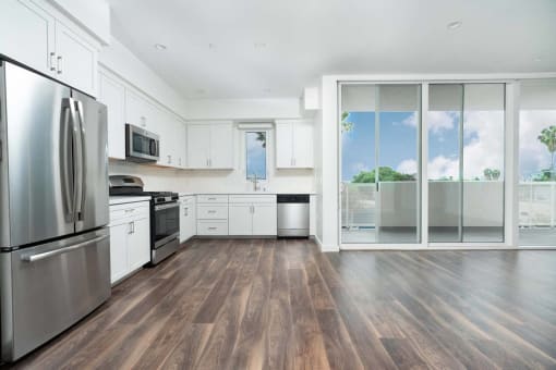 2 Bedroom Apartment with wooden floor at The Lucky Apartments, California, 90066