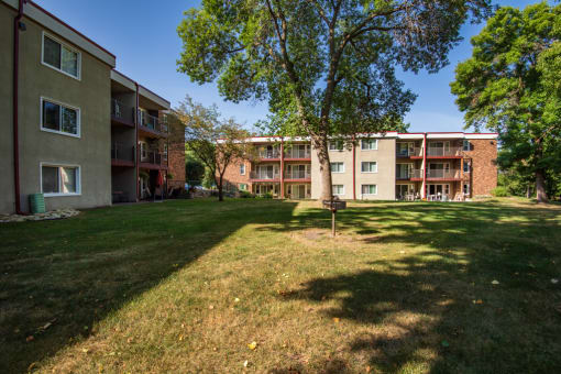our apartments offer a spacious yard for residents to enjoy