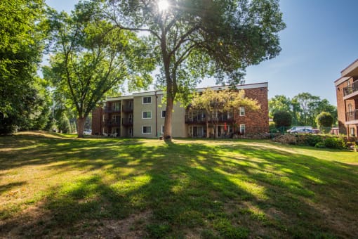 exterior view of the flats apartments