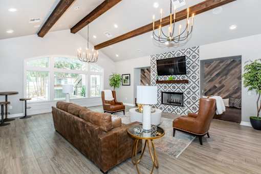 Living Room at Oxbow Hill Country, Texas, 78006