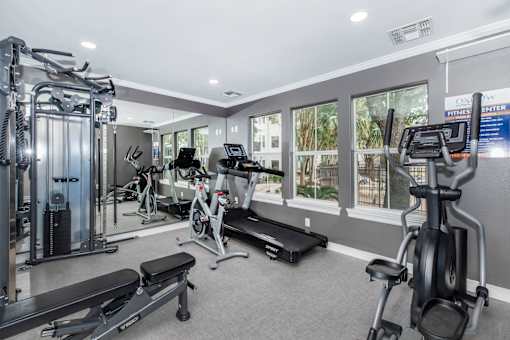 Well-Equipped Gym at Oxbow Hill Country, Boerne