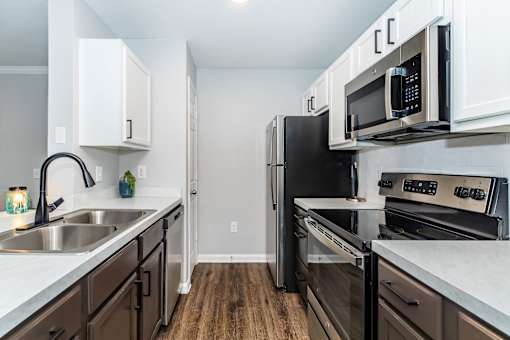 Modern Kitchen at Oxbow Hill Country, Boerne, Texas