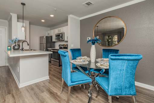 Spacious Kitchen and Dining Room at Oxbow Hill Country, Texas