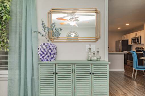 Vase on Cabinet at Oxbow Hill Country, Boerne, TX