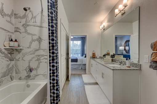 Bathroom With Bathtub at Estraya Boerne, Texas, 78006