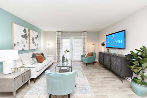 Classic Living Room at Addison at Sutherland, Knoxville, 37909  
