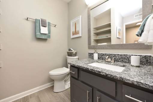 Modern Bathroom at Addison at Sutherland, Knoxville  