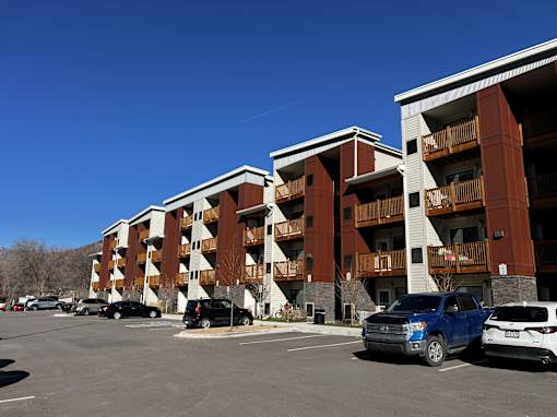 Parking Lot at MountainView Flats in Glenwood Springs, CO
