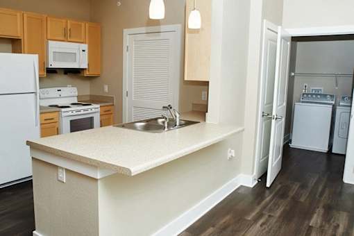 Kitchen at North Harrison Senior Apts in Shelbyville, IN