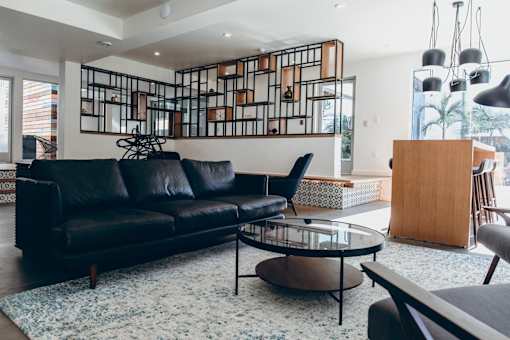 Study and conference room in Modern Apartment Rentals near UCLA
