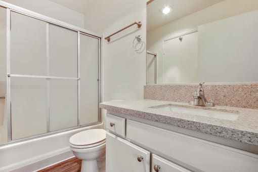 Bathroom with Granite Countertops