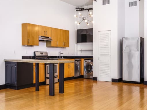 a kitchen or kitchenette at homewood suites by hilton houston stafford sugar