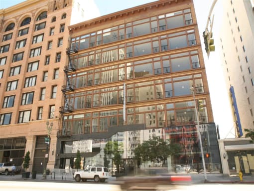 Downtown Los Angeles, CA, Apartments - Mercantile Lofts - Exterior View Of Historic Building In The Heart Of Downtown Los Angeles