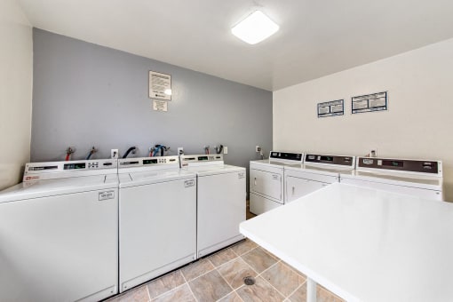Laundry area