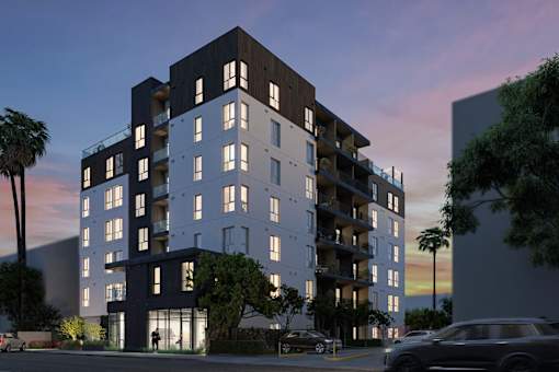 Stunning new building with beautiful designs at Skylar At Sunset, Los Angeles, 90027 