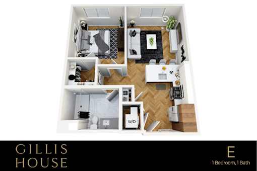 2 bedroom floor plan  the elite gills house