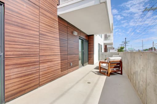 2 Bed  Balconies facing the street