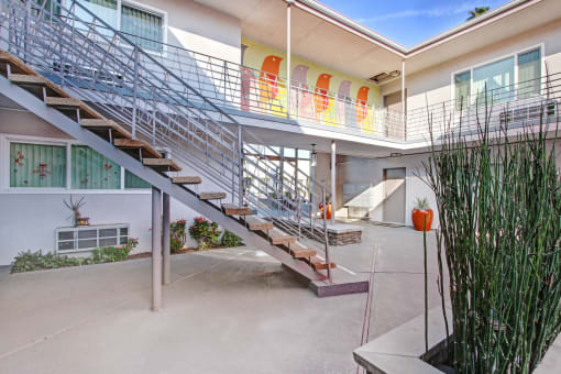 40 unit building with studios and one bedroom apartments