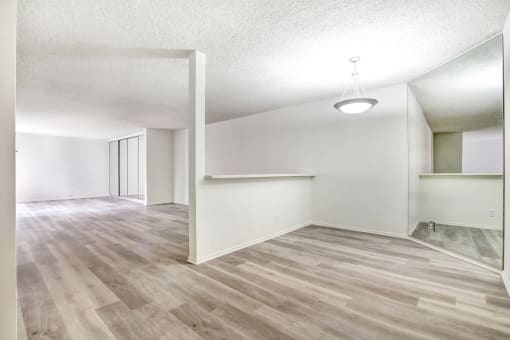 Den with Wood style floorings