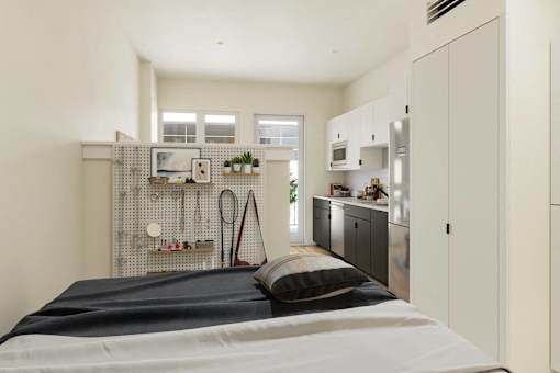 Studio Bedroom at Skylar At Sunset, Los Angeles 