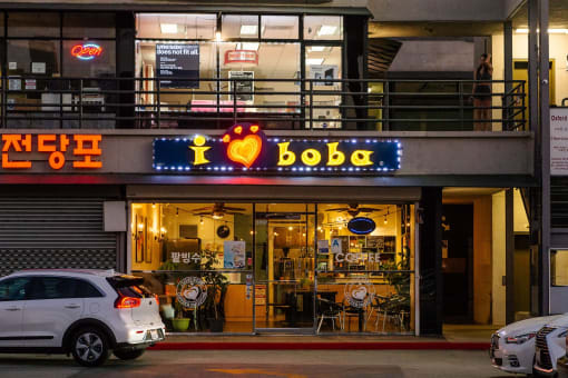 a city made by people boba