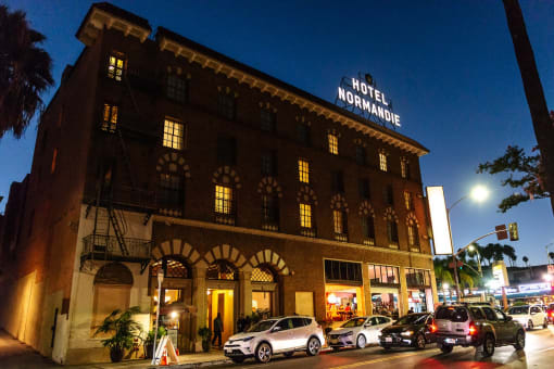 a night at the hotel normandie