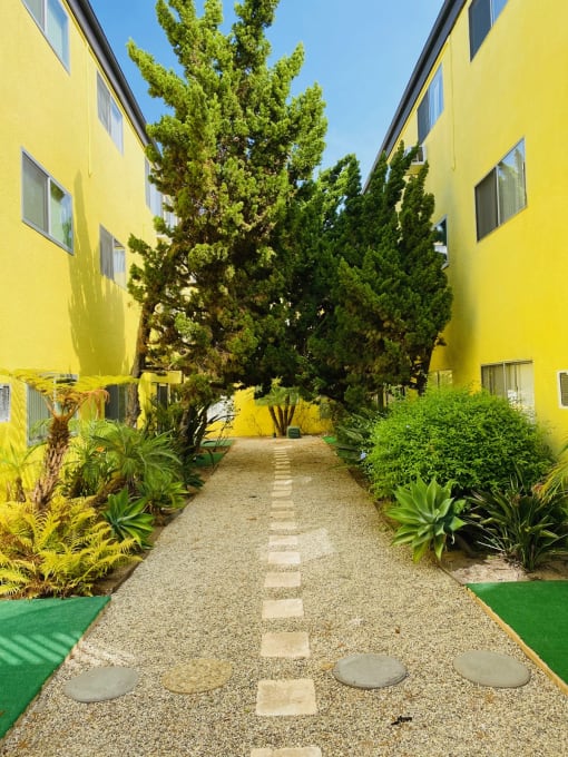 Beautiful landscaping