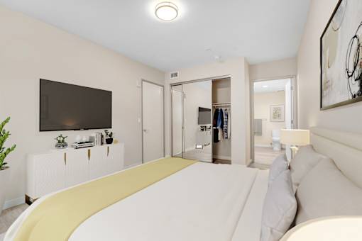 Large Bedroom at The Blvd Lofts, Encino California  