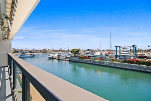A marina with boats docked in the water.