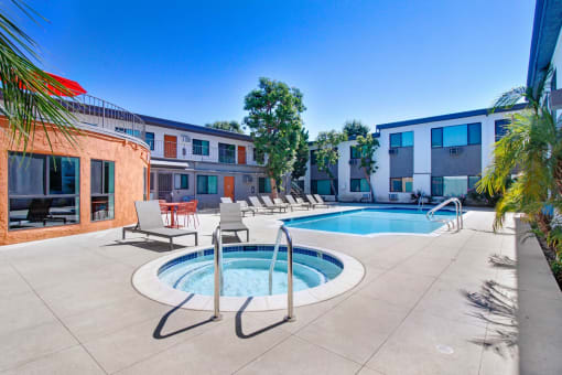 our apartments offer a swimming pool