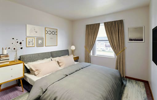 Bedroom  at Copper Gate, Indiana, 47909