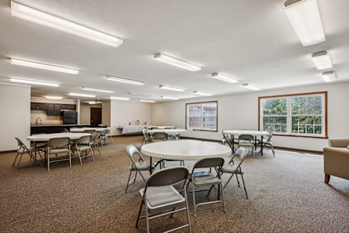 Clubhouse at Fairington Apartments in Clarksville, Indiana.