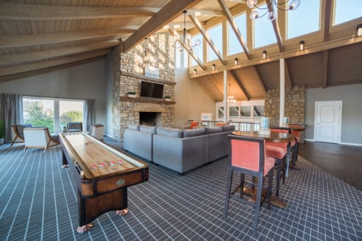 Clubhouse at Somerset Lakes with Shuffleboard