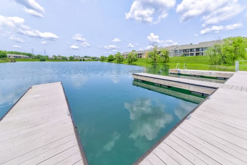 Boating, Kayaking, Fishing and Paddle Boat Docks at Somerset Lakes