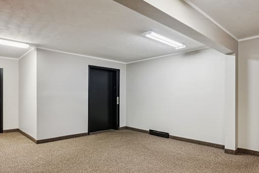 Elevator at Fairington Apartments in Clarksville, Indiana.