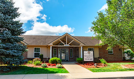Leasing office at North Lake Apartments.