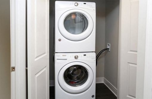 In-Home Laundry at Quarry at River North Apartments, Indiana 46240