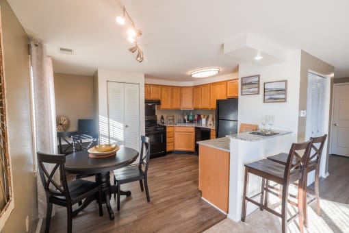 Eat in kitchen at Archer's Pointe.