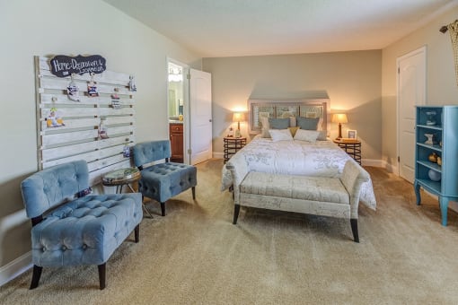 Signature Series Master Bedroom at Somerset Lakes