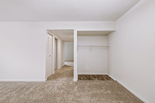 Storage space in a 2-bedroom, 2-bath apartment at The Reserve at Chandlers Glen.