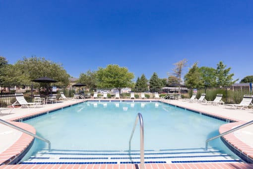 Swimming Pool with Seating at Ashmore Trace