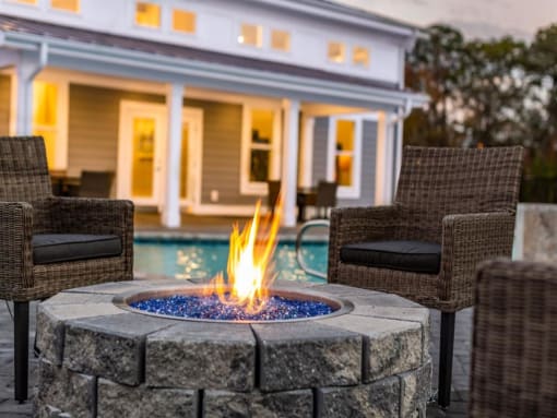 Firepit Patio at Westport Apartments, Norfolk, VA