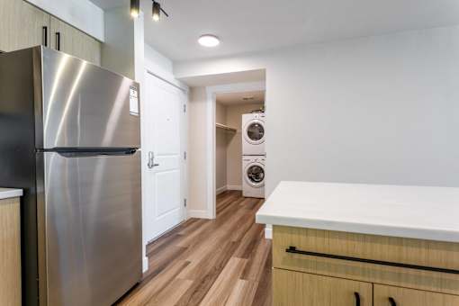 Home Kitchen at The Lyric Apartments, Seattle, 98102