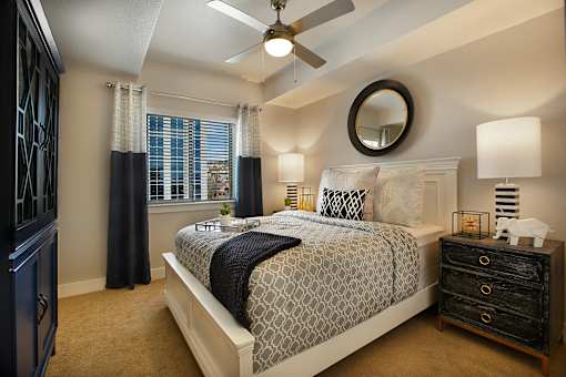 Bedroom at Liberty Crest Apartments, Salt Lake City, UT, 84111