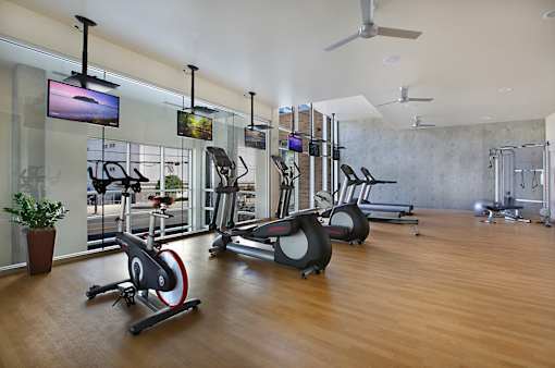 Gym at Liberty Crest Apartments, Salt Lake City, UT, 84111
