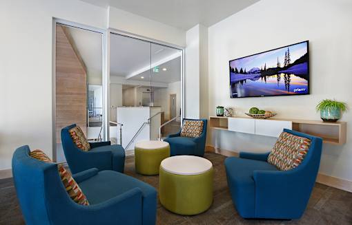 Modern Lounge at Liberty Crest Apartments, Utah