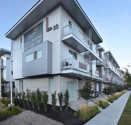 the exterior at Liberty Square Apartments - Saltlake City, UT Apartments, Saltlake City, 84102