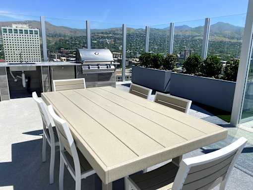 Liberty Sky Apartments Salt Lake City, Utah Rooftop Grill