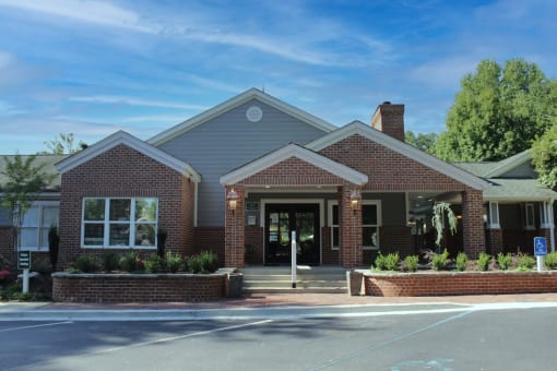 Brick Clubhouse at Stillwater at Grandview Cove in Simpsonville, SC