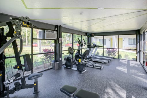 State Of The Art Fitness Center at The Oasis Apartments, Daytona Beach, FL, 32114